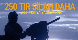 ABD PKK’ya silah yardımını sürdürüyor! Bu sefer 250 TIR…