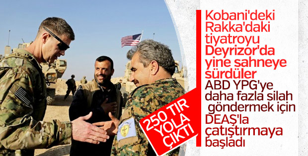 ABD’den terör örgütü YPG’ye yeni silah sevkiyatı