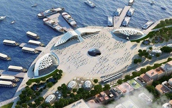 Cumhurbaşkanı Erdoğan martı projesini inceledi