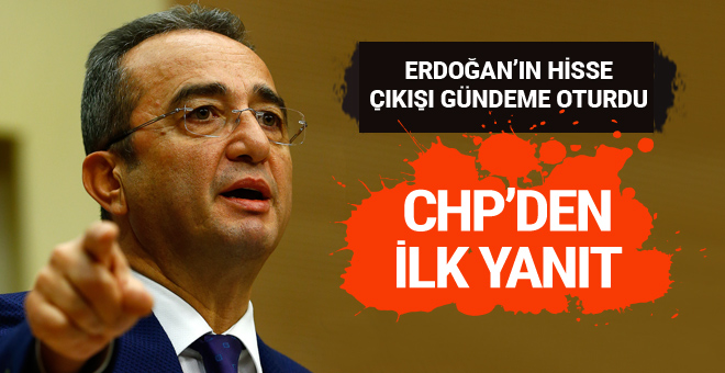 Erdoğan’ın İş Bankası hisseleri açıklamasına CHP’den ilk yanıt