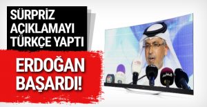 Sürpriz açıklamayı Türkçe yaptı: ‘Erdoğan başardı’