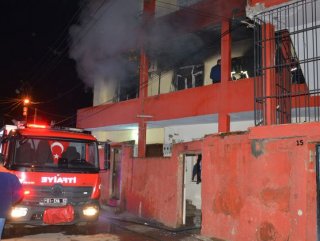 Adana’da ev yangını