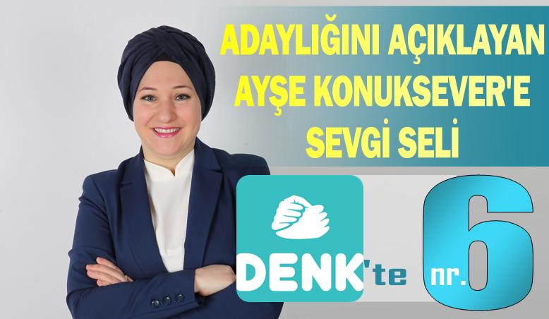 Hollanda’da 2019 seçimleri; DENK Noord-Holland 6.sıra adayı Ayşe Tekin-Konuksever’e sevgi seli