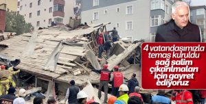 Binali Yıldırım: 4 vatandaşımızla temas kuruldu