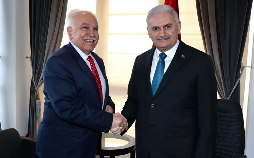 Doğu Perinçek’ten Binali Yıldırım’a ziyaret