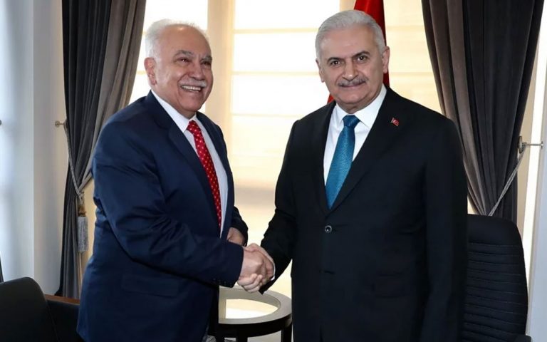 Doğu Perinçek’ten Binali Yıldırım’a ziyaret