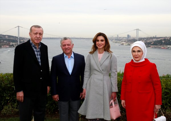 Erdoğan Ürdün Kralı II. Abdullah ile görüştü