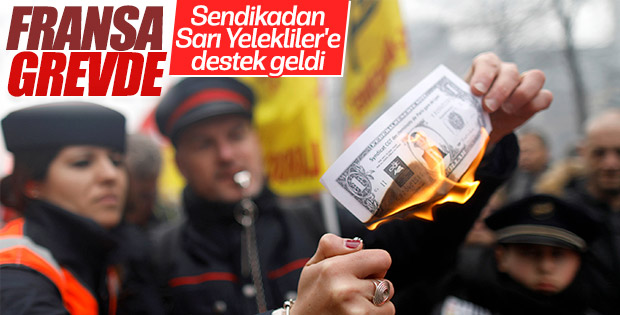 Fransa’da 24 saat grev ilan edildi