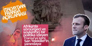 Fransa’dan İtalya’ya Sarı Yelekliler tepkisi