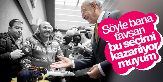 Kılıçdaroğlu niyet çekti