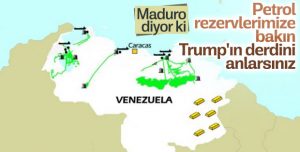 Maduro’ya göre Trump petrol yüzünden saldırıyor