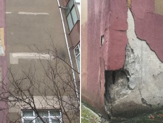 Maltepe’de 6 yıldır riskli binalarda tehlikeli yaşam
