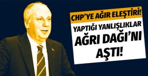 Muharrem İnce’den CHP Genel Merkezi’ne ağır eleştiri!
