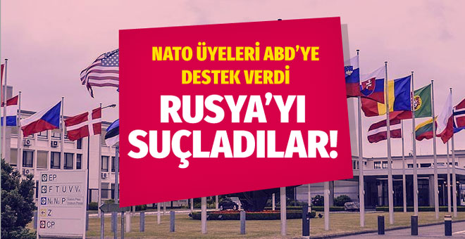 NATO üyelerinden ABD’nin kararına destek