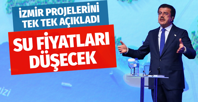 Nihat Zeybekçi İzmir projelerini açıkladı bakın neler var
