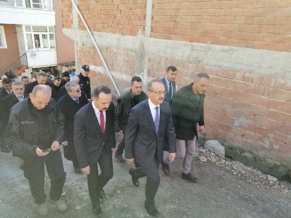 Ordu'da heyelan nedeniyle 17 bina tahliye edildi 