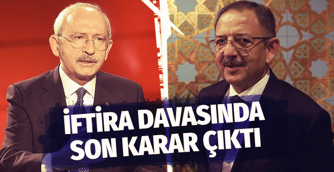 Özhaseki’nin Kılıçdaroğlu’na açtığı ‘iftira’ davasında son karar çıktı
