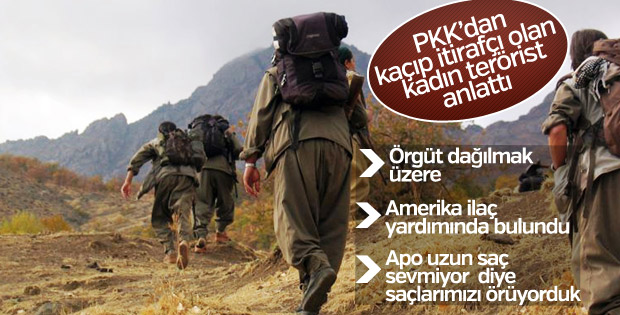 PKK’dan kaçan terörist: Örgüt dağılmak üzere