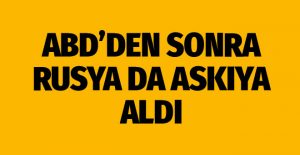 Rusya da nükleer silah anlaşmasını askıya aldı