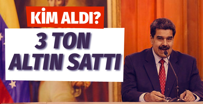 Siyasi krizdeki Venezuela 3 ton altın sattı alıcısı kim oldu?