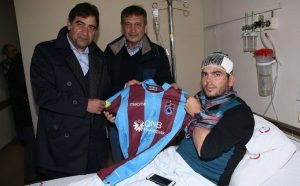 Trabzonspor’dan anlamlı gazi ziyareti