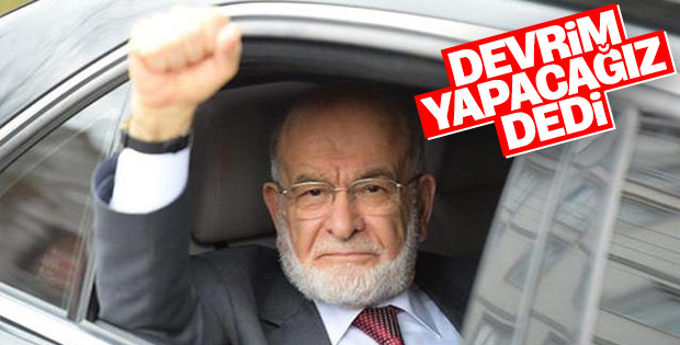 Karamollaoğlu: İnşallah büyük bir devrim yapacağız