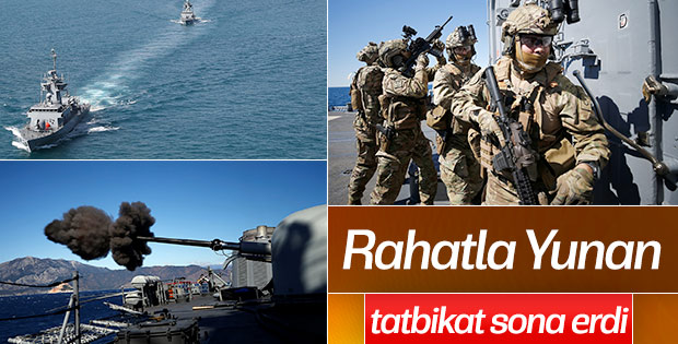 Mavi Vatan 2019 tatbikatı sona erdi