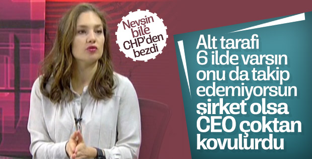 Nevşin Mengü, muhalefete tepkili