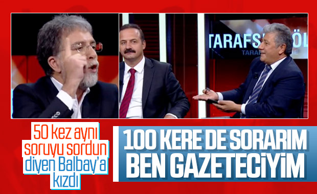 Ahmet Hakan ile Mustafa Balbay arasında soru tartışması