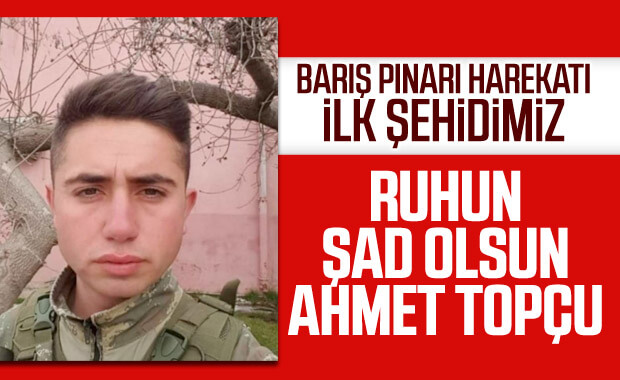 Barış Pınarı Harekatı’nda bir asker şehit oldu