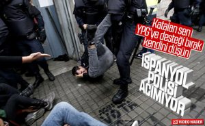 İspanya’da polisten Katalan göstericilere sert müdahale