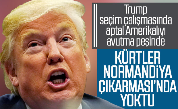 Trump, saçma açıklamalarına bir yenisini ekledi