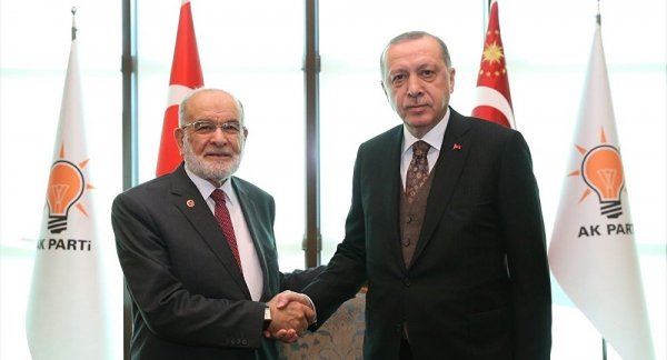 Cumhurbaşkanı’ndan Karamollaoğlu’na tebrik mesajı