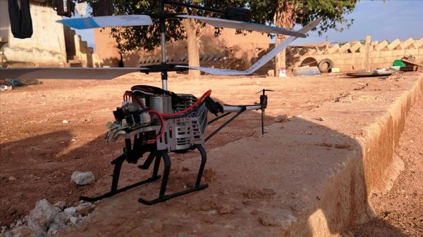 Suriye Milli Ordusu, Ayn İsa'da drone düşürdü