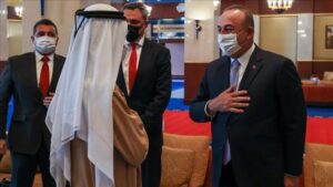 Чавушоглу провел переговоры с руководством ОАЭ