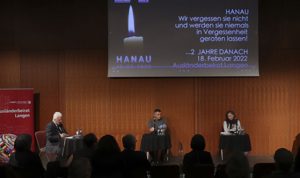 Hanau’daki saldırının kurbanları anıldı